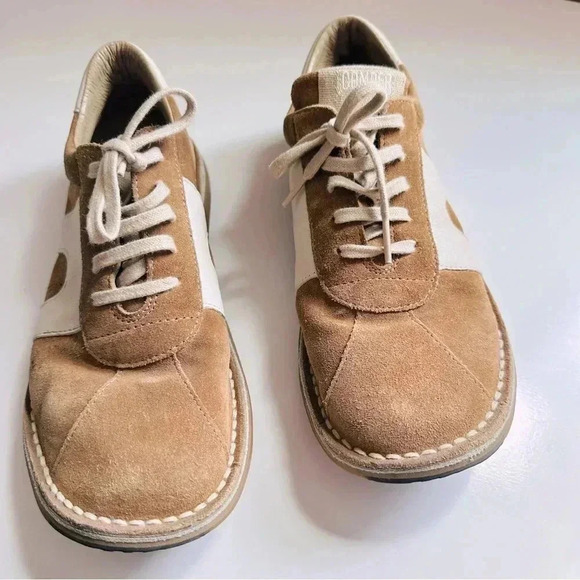 Camper Brothers Sport Vintage Leather Hand Stitched Shoes - Picture 3 of 9